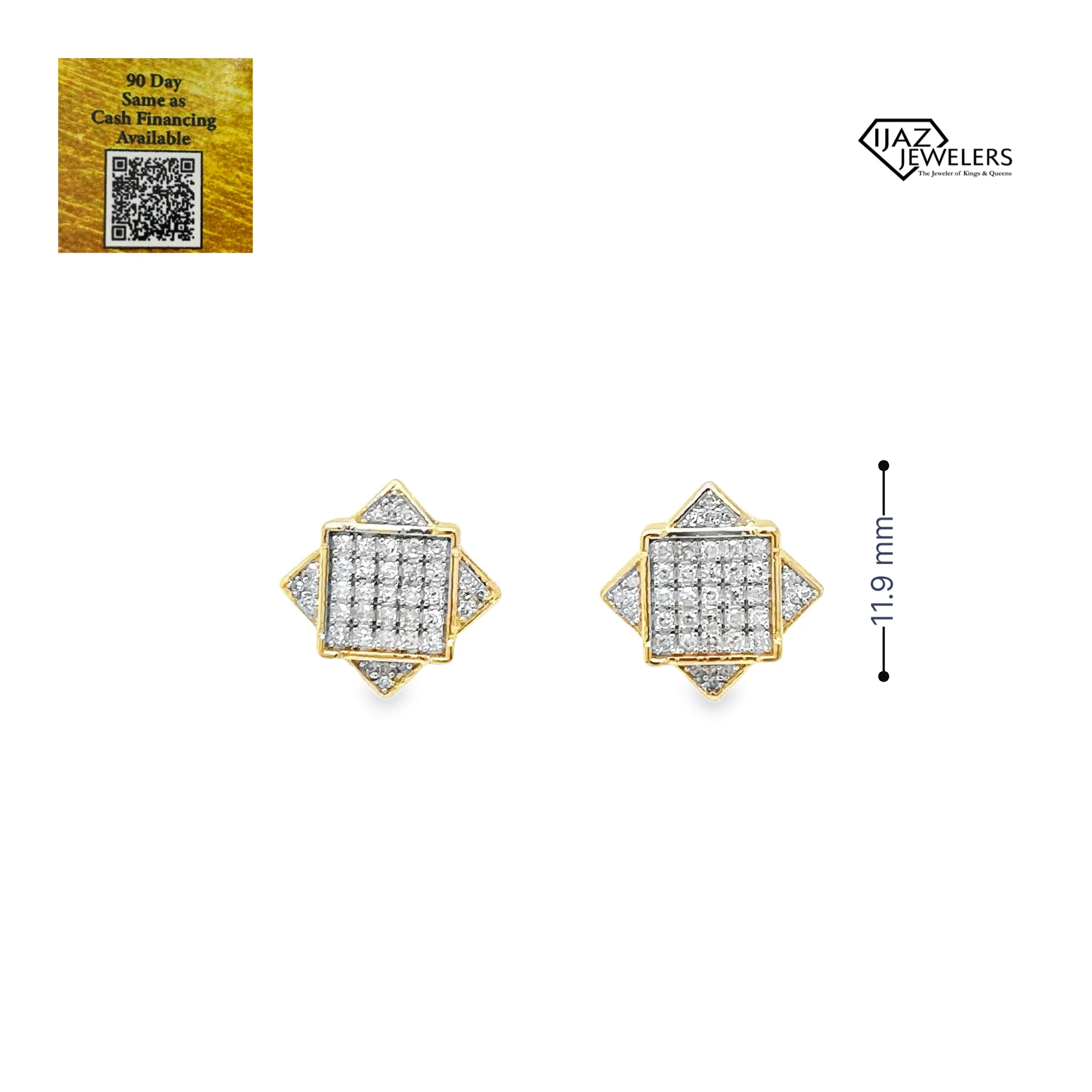 10K Gold 0.31 CTW Diamond Earrings