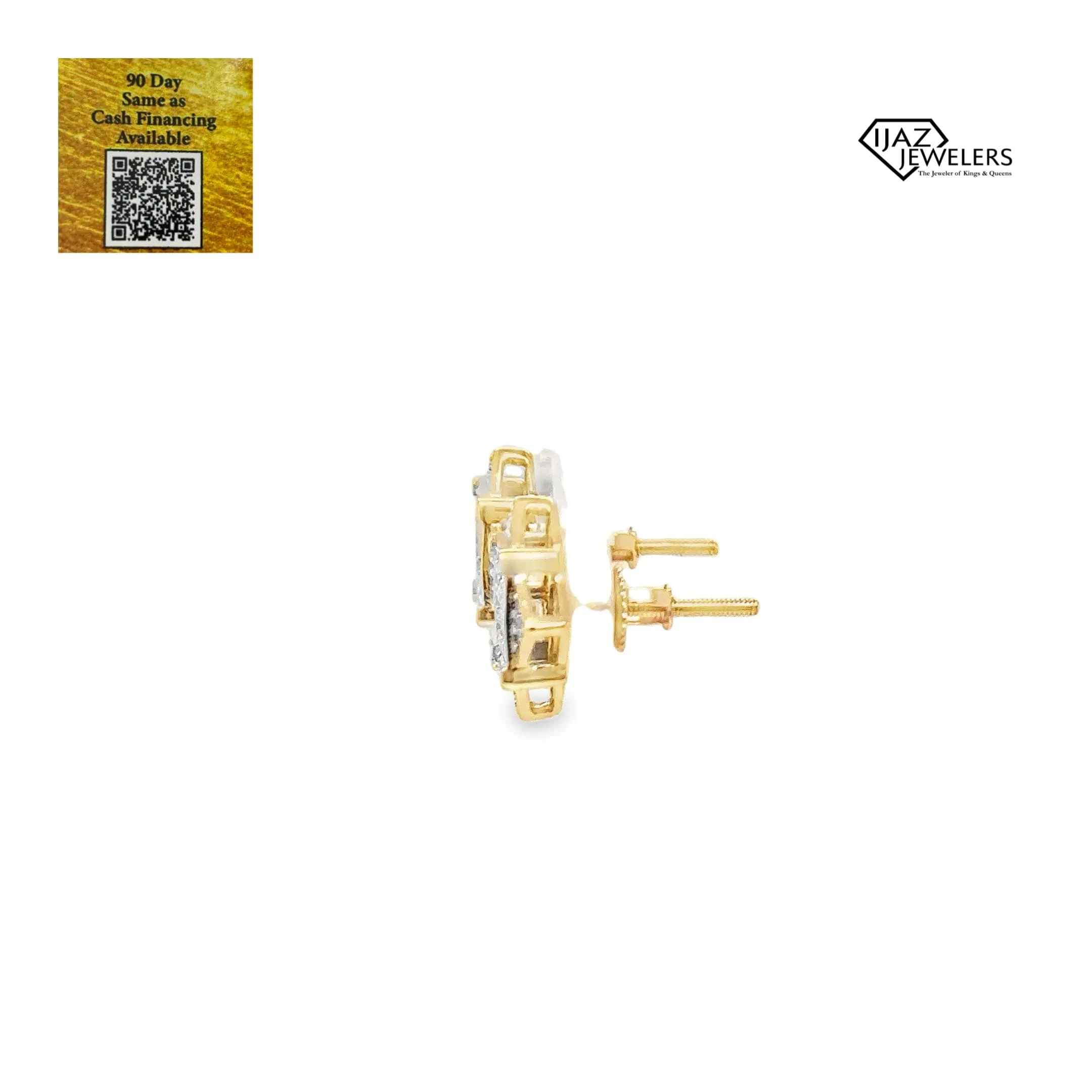 10K Gold 0.31 CTW Diamond Earrings