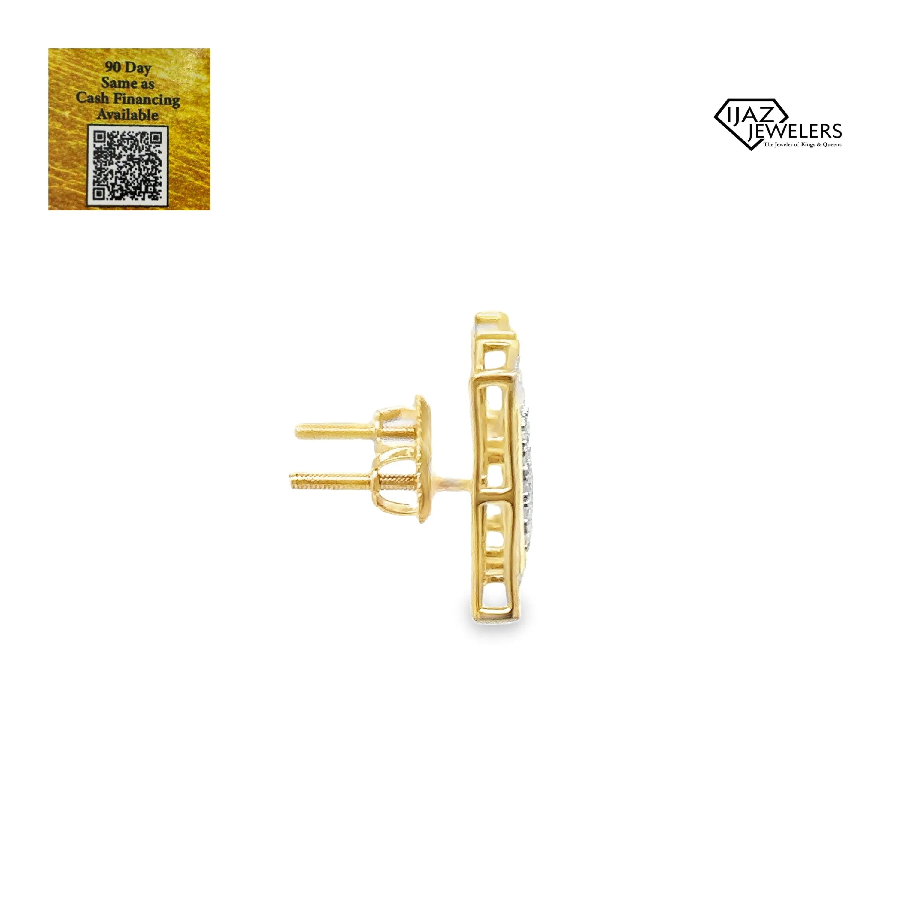 10K Gold 0.54 CTW Diamond Earrings