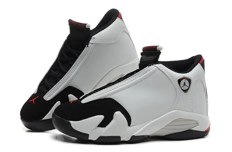 Air Jordan 14 Xiv Gs Black Toe White/Black-Varsity Sneakers