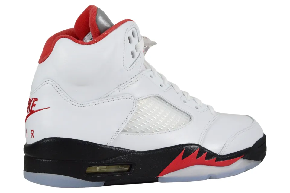 AIR JORDAN 5 RETRO "FIRE RED SILVER TONGUE 2020"