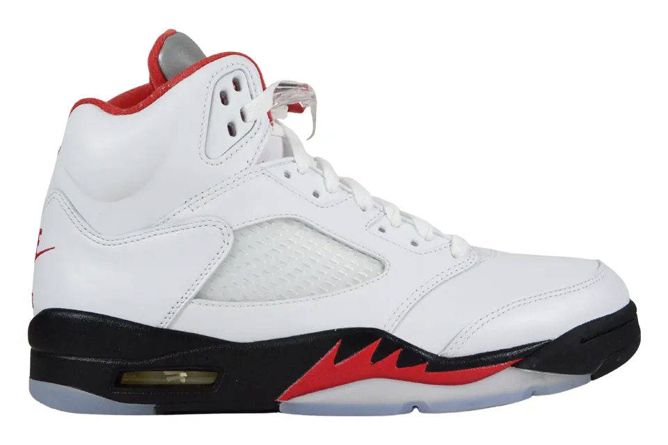 AIR JORDAN 5 RETRO "FIRE RED SILVER TONGUE 2020"