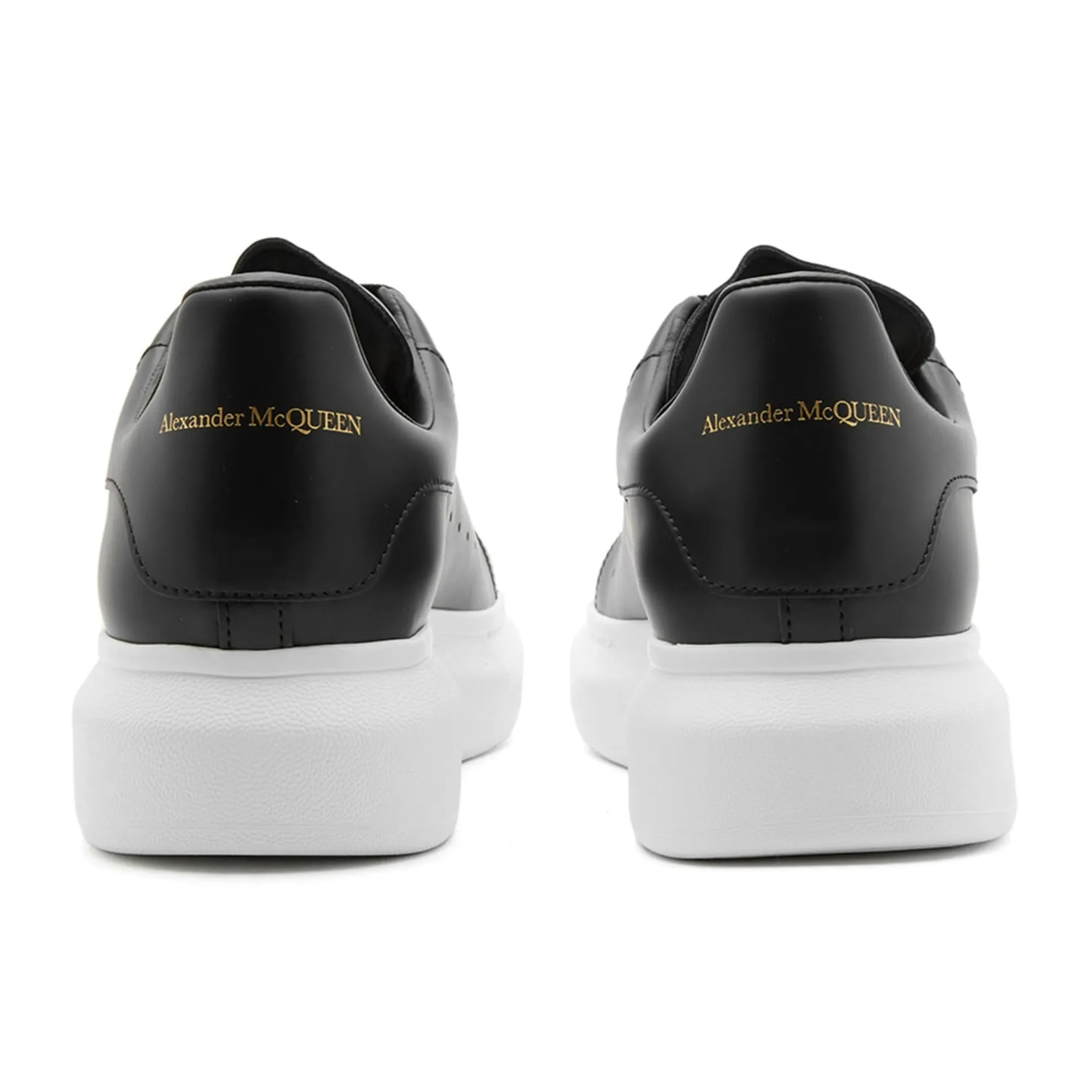 Alexander Mcqueen Raised Sole Black Sneaker (W)