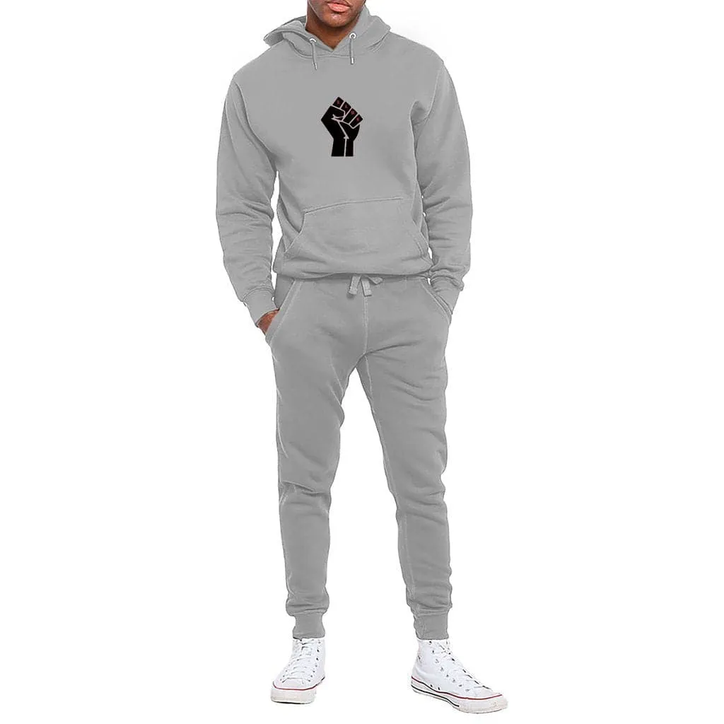 B.A.M.N - By Any Means Necessary Unisex Hooded Sweatshirt Lounge Set