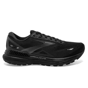 Brooks Adrenaline GTS 23 Womens | Black/black/ebony