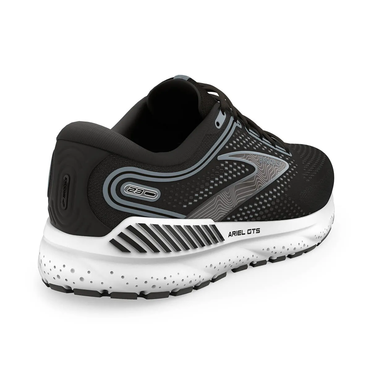 Brooks Ariel GTS 23 Womens | Black/grey/white