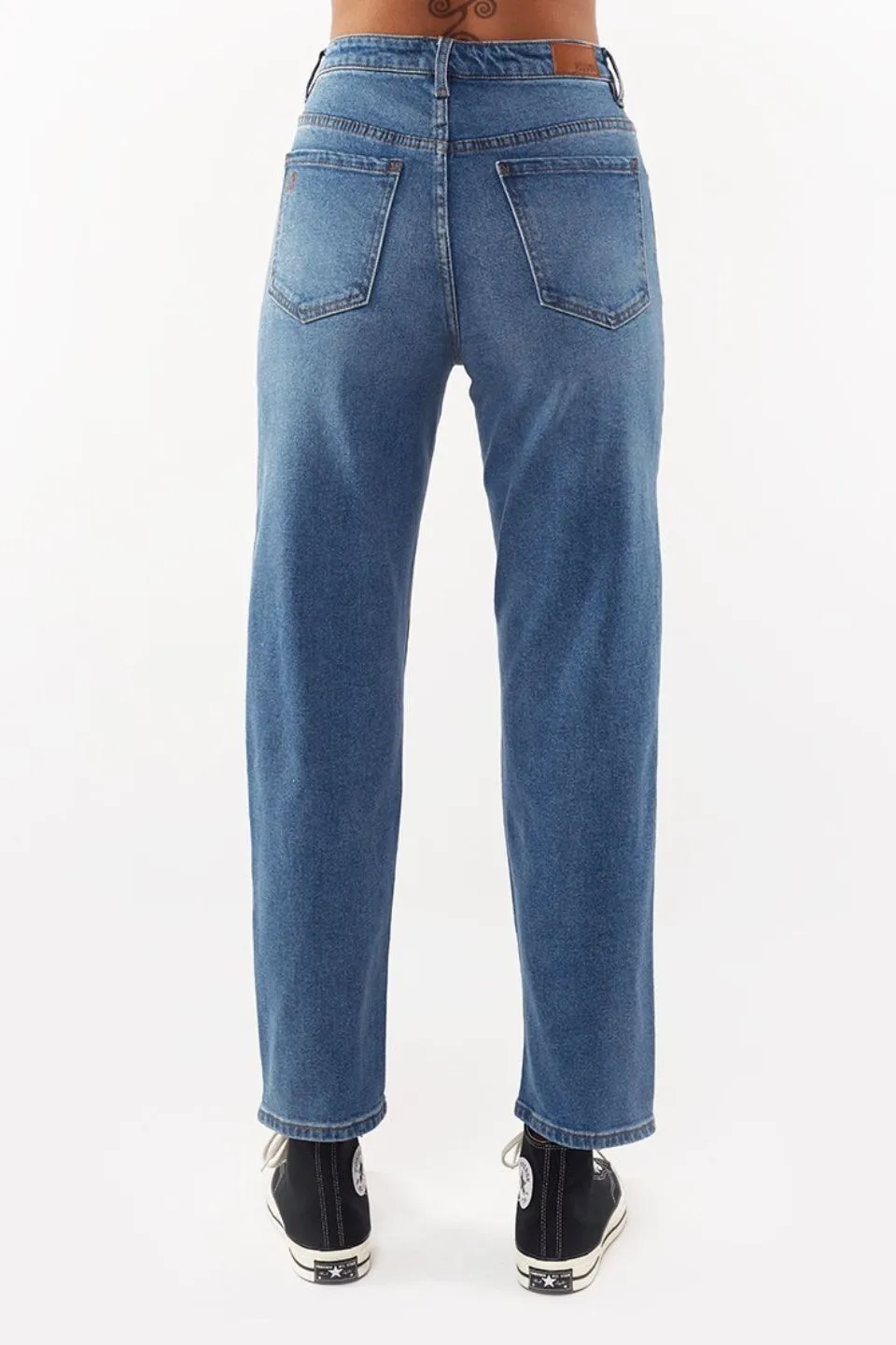 Cali Straight Blue Denim Jean