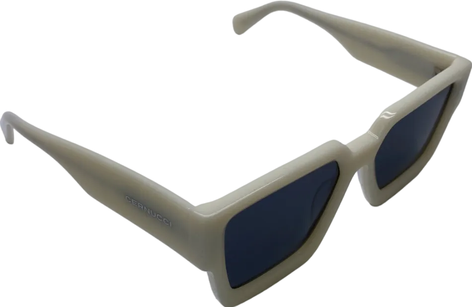 Cernucci Cream Edge Sunglasses One Size