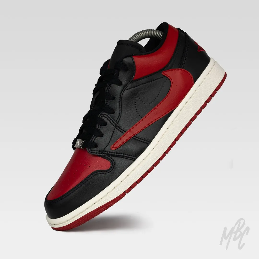 Chicago Reverse Swoosh - Jordan 1 Low Custom