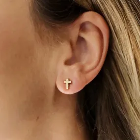 Cross Earrings