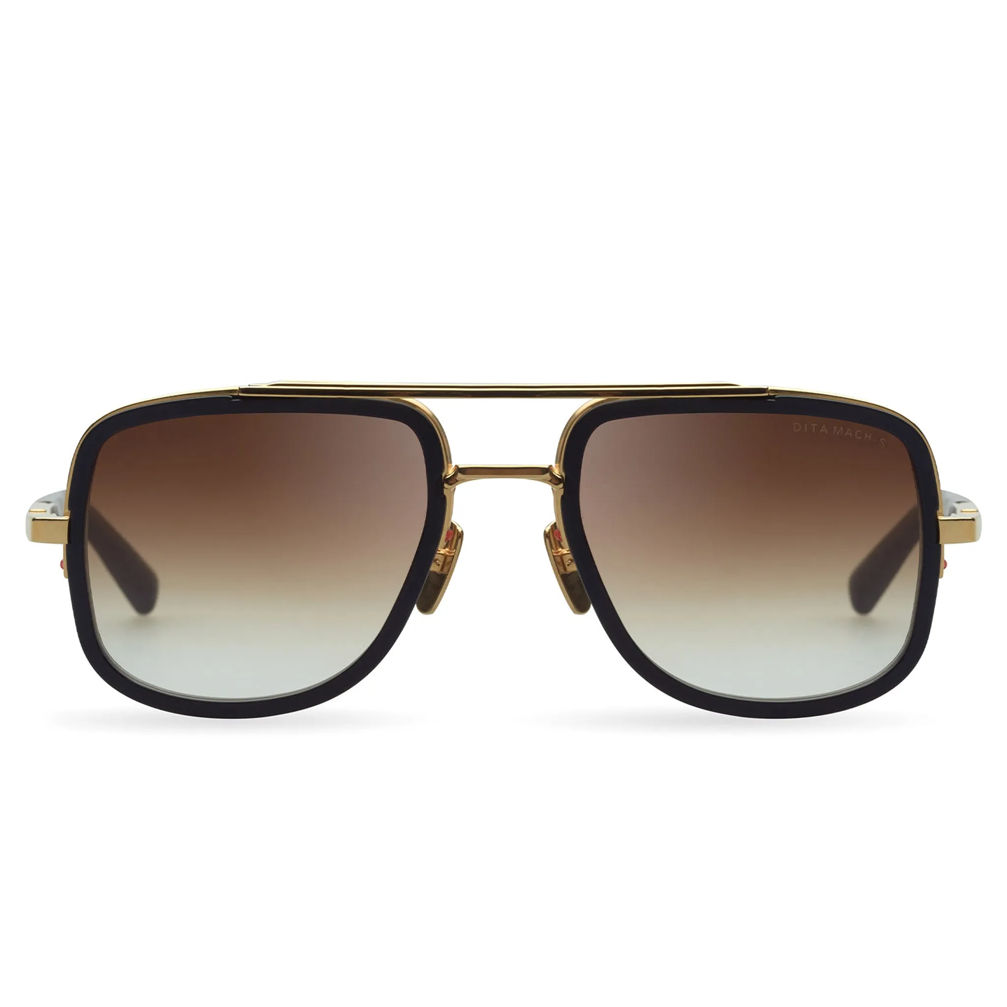 Dita Mach S DTS412-A-01 Yellow Gold Black Sunglasses