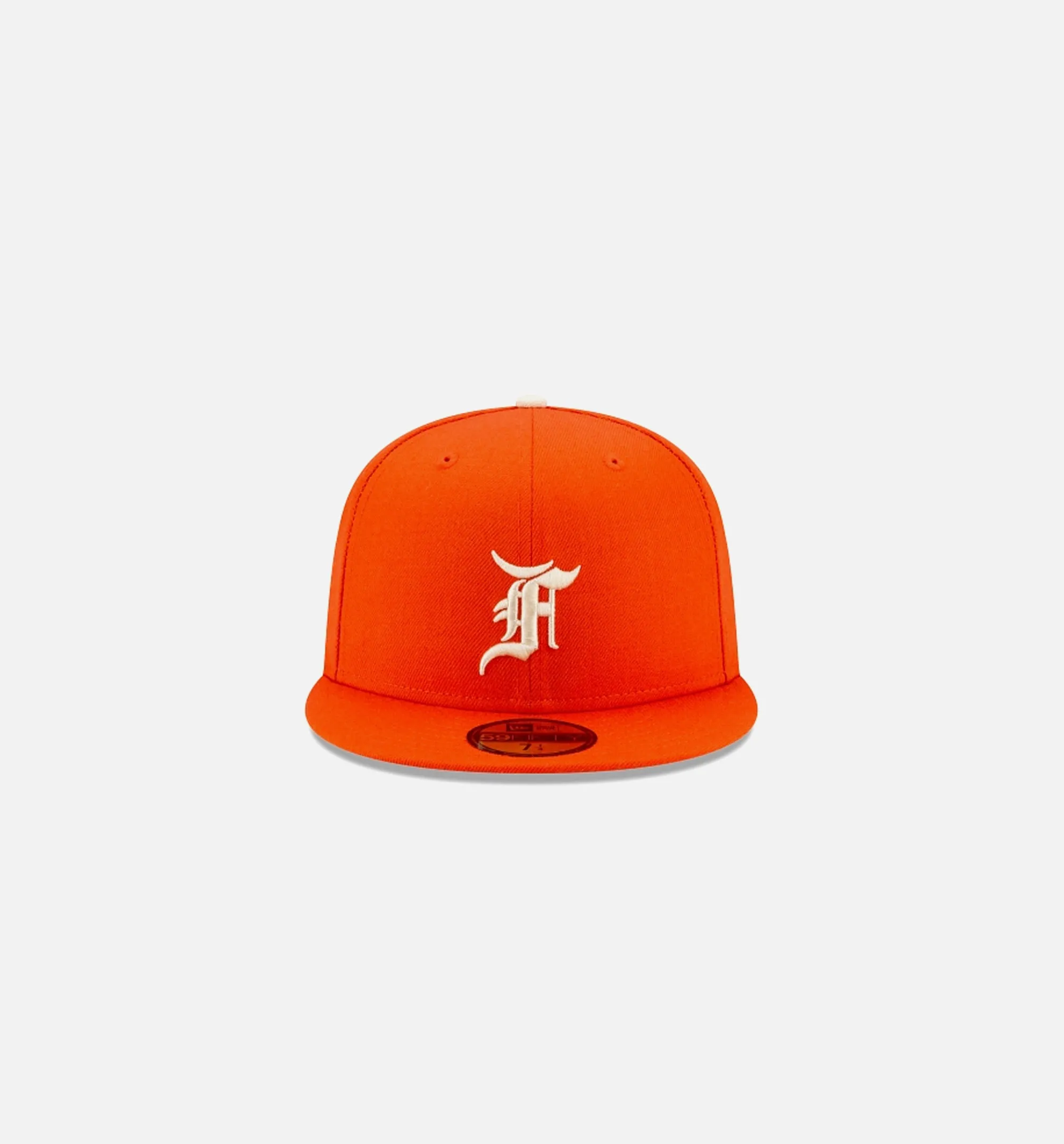 Fear of God Essentials 59FIFTY Fitted Hat Mens Hat - Orange