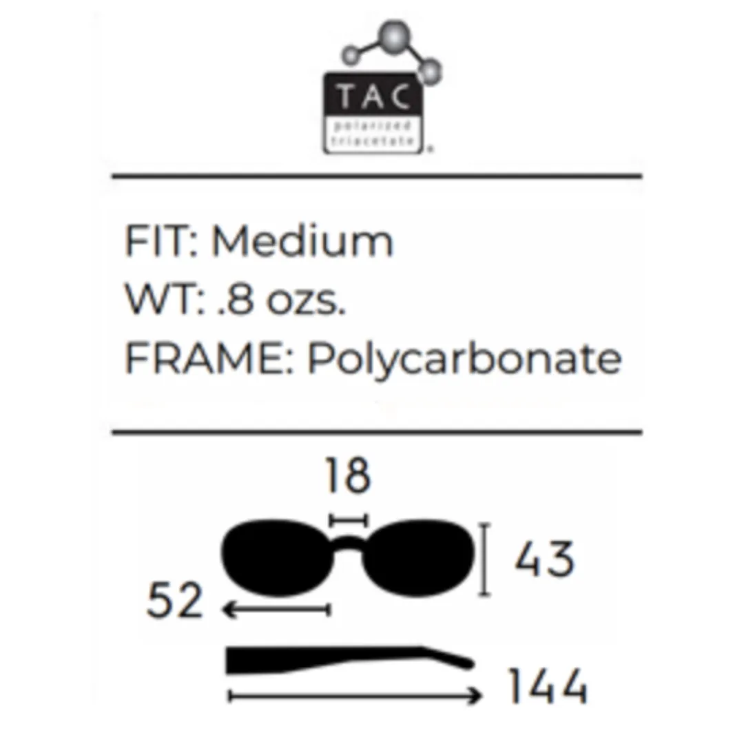 Flying Fisherman Sandbar Polarized Sunglasses Amber-Green