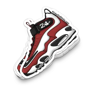 Griffey Max "Cincinnati Reds" Sneaker Sticker