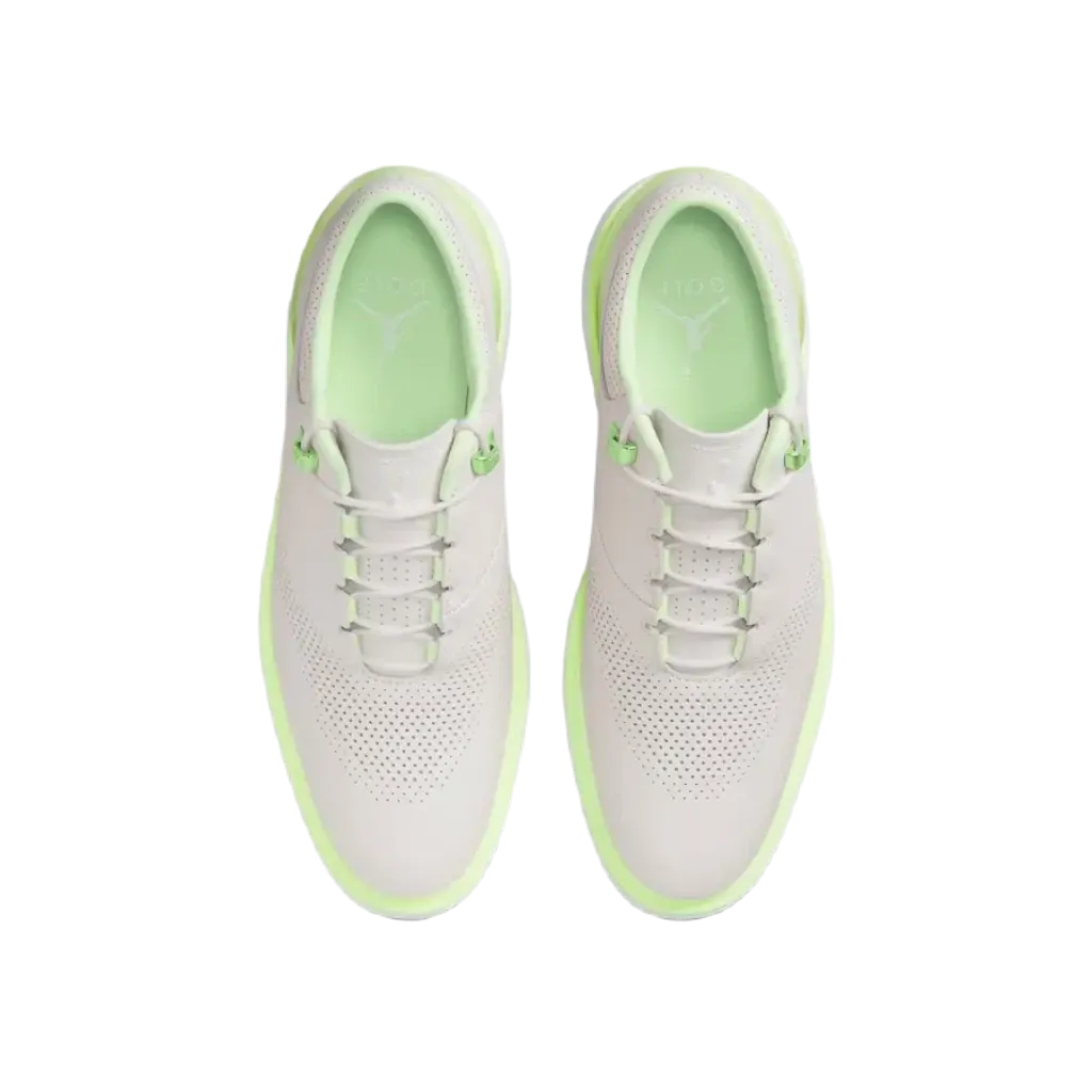 Jordan ADG 4 Men's Golf Shoes - White/Lime