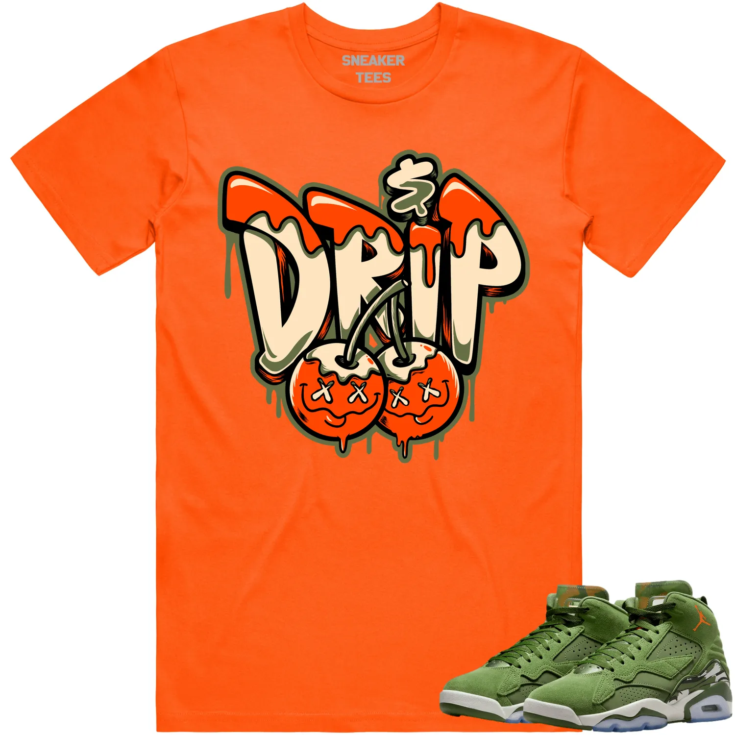 Jordan MVP 678 Sky J Olive Shirt to Match - CELADON MONEY DRIP