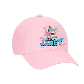 KIDS Personalized Hat - Ice Cream Truck Name