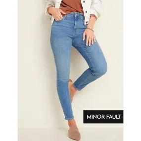 (Minor Fault) Mid Rise Super Skinny Jeans