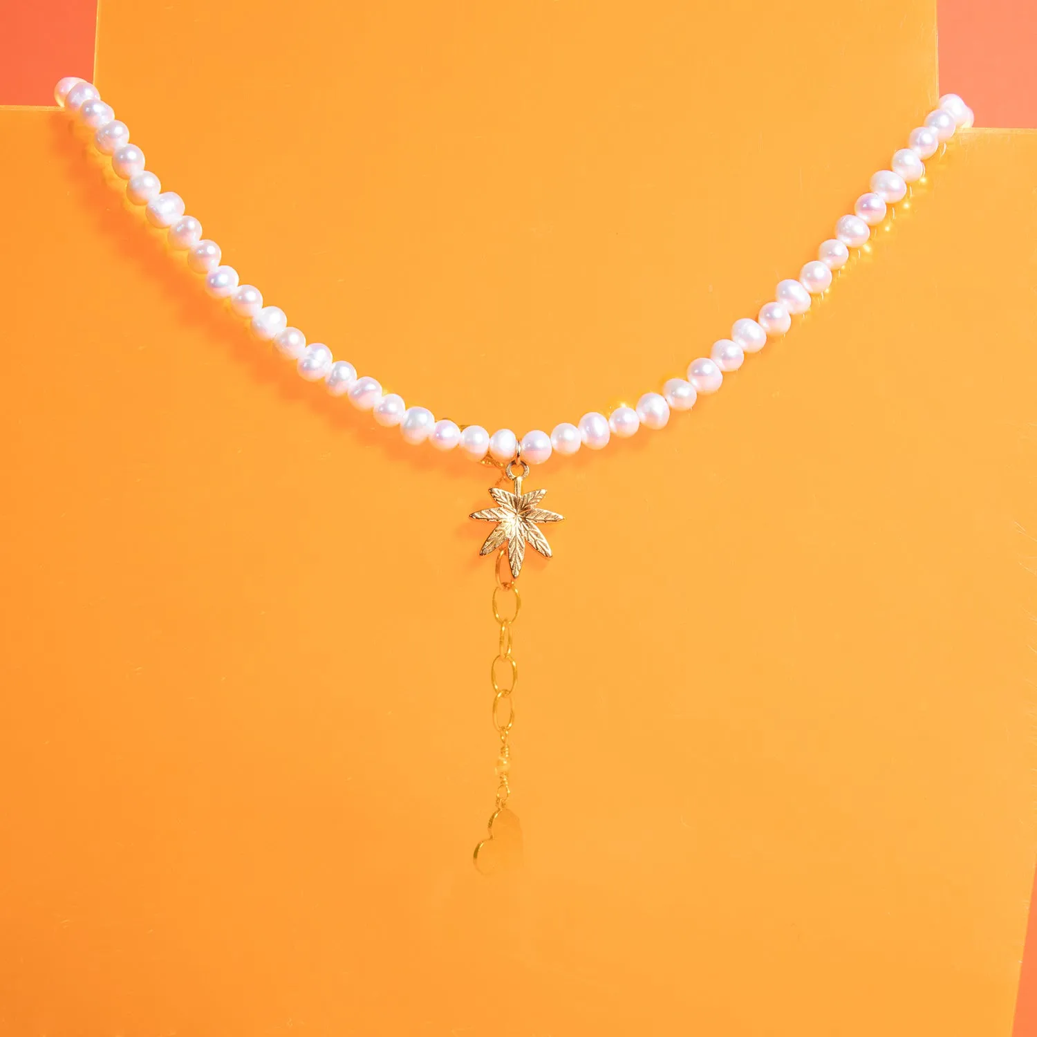 Pearl Mary Jane Necklace