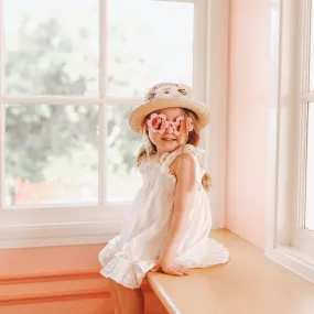 Pink Flower Sunglasses