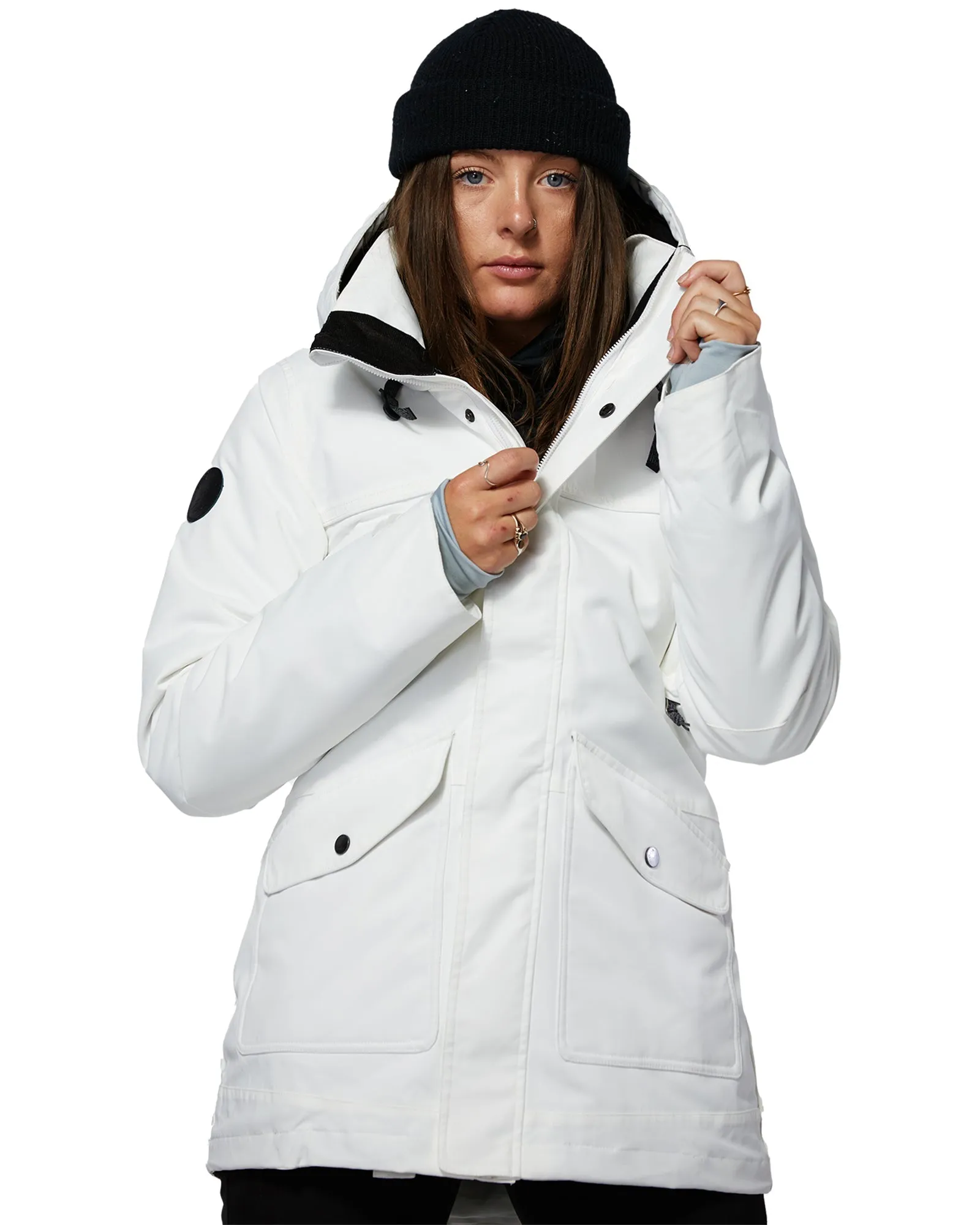 PLUS SIZE - ASTER JACKET 2.0 - SNOW WHITE