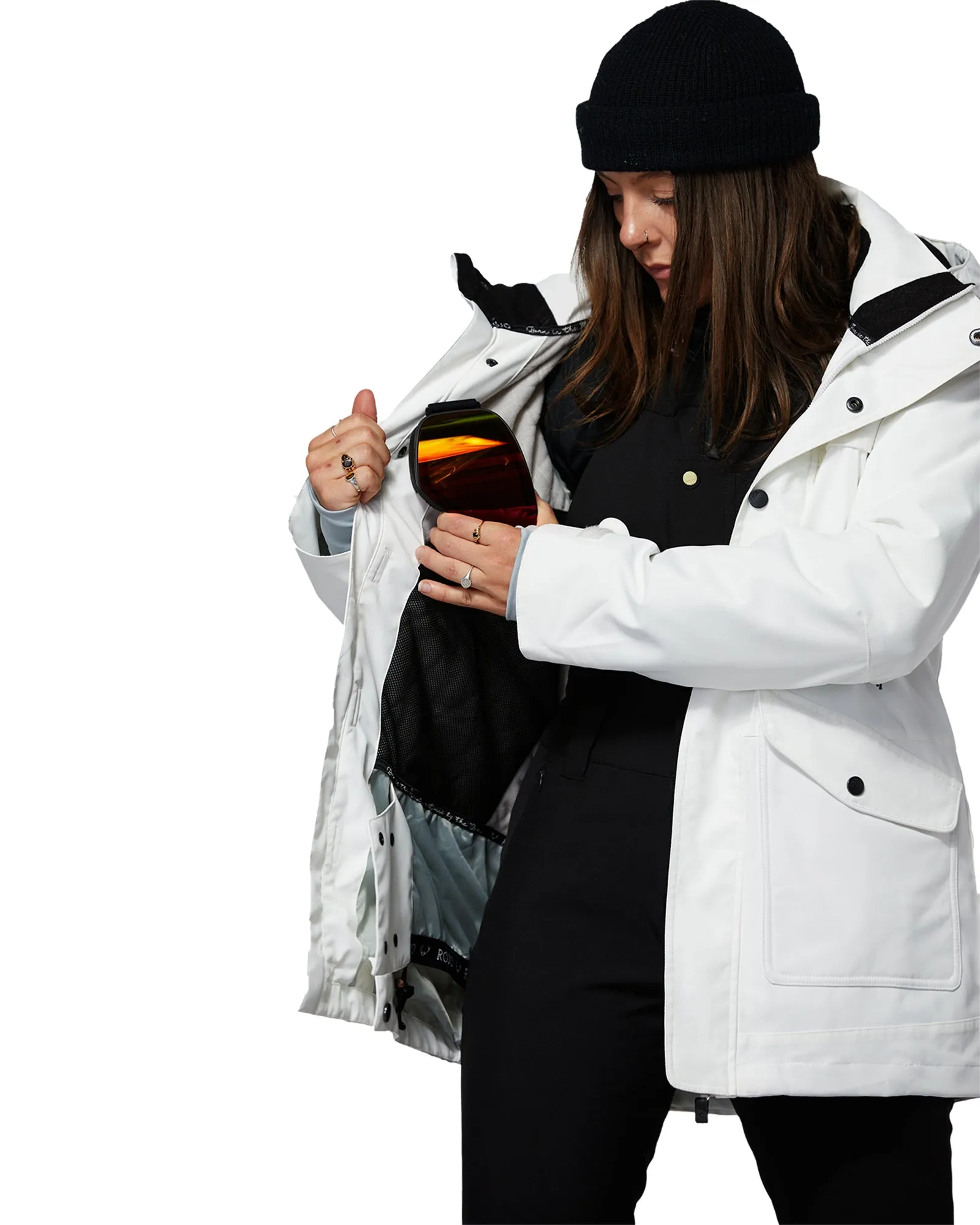 PLUS SIZE - ASTER JACKET 2.0 - SNOW WHITE