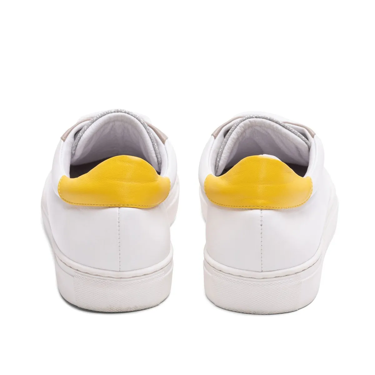 Portofino - Cappucino Silver Yellow Sneaker