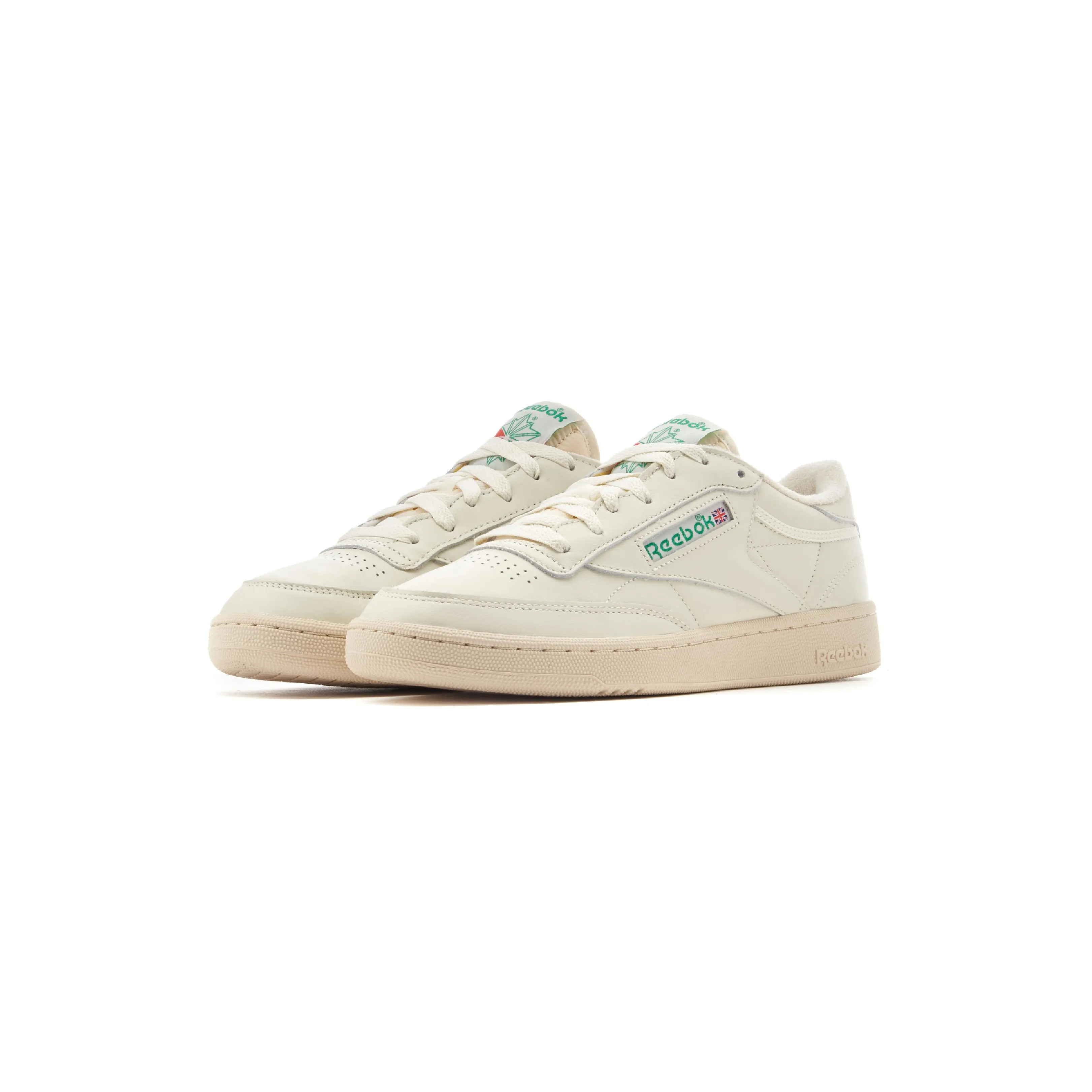 Reebok Club C 85 Vintage Top-Chalk / Paper White / Glen Green