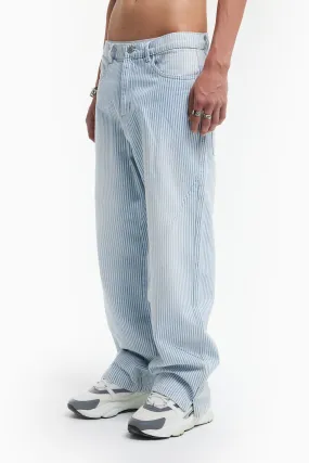 STRIPES BLUE DENIM