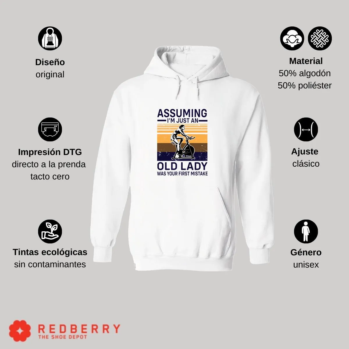 Sudadera Hombre  Hoodie Gym Ejercicio Fitness 014