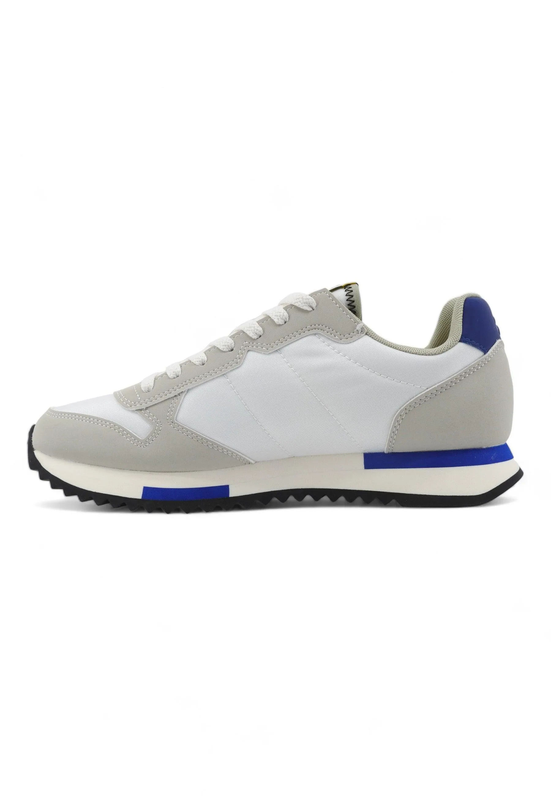 SUN68 Niki Solid Sneaker Uomo Bianco Z34120