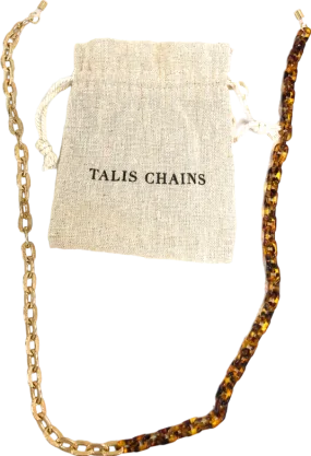 Talis chains Metallic Monte Carlo Tort Sunglasses Chain One Size