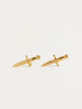 Tessa Sword Stud Earrings