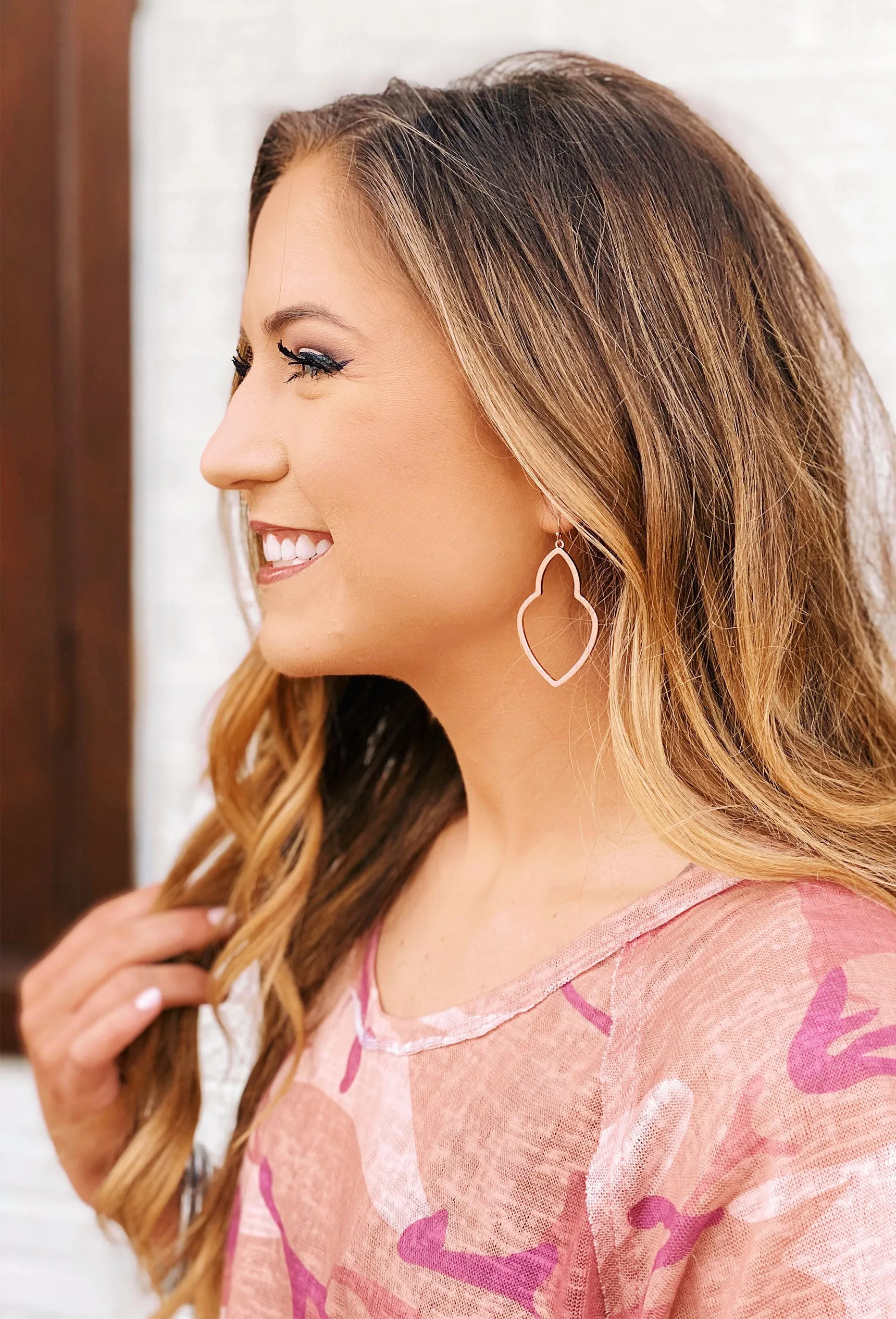 The Favorite Earrings in Rose Gold