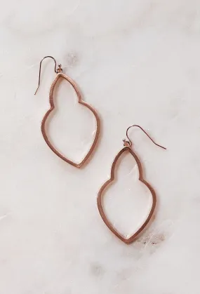 The Favorite Earrings in Rose Gold