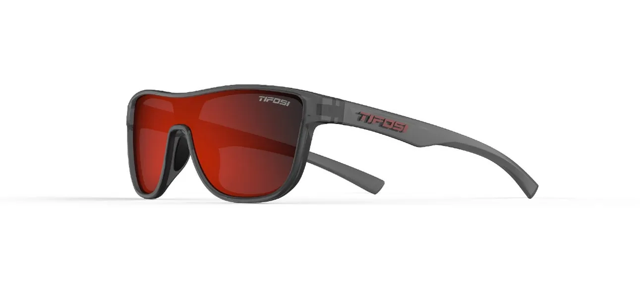 Tifosi Sizzle Sunglasses - Satin Vapor/Smoke Red