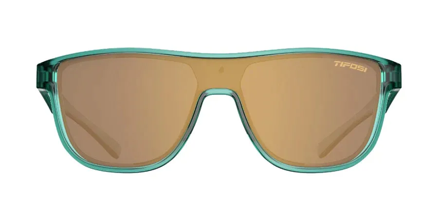 Tifosi Sizzle Teal Dune Sunglasses - Gold Mirror