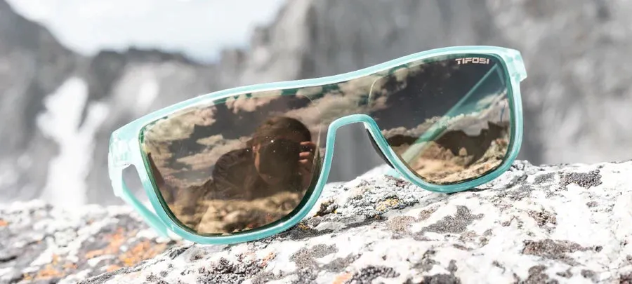 Tifosi Sizzle Teal Dune Sunglasses - Gold Mirror