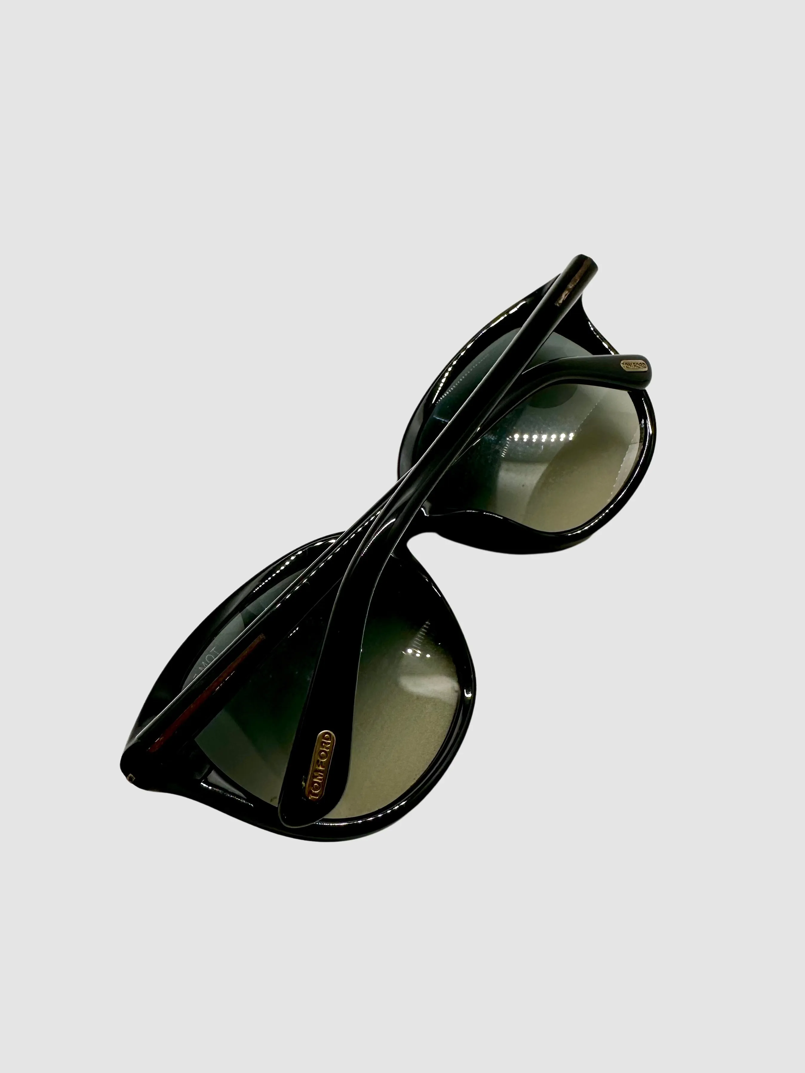 Tom Ford Black Framed Sunglass with Case