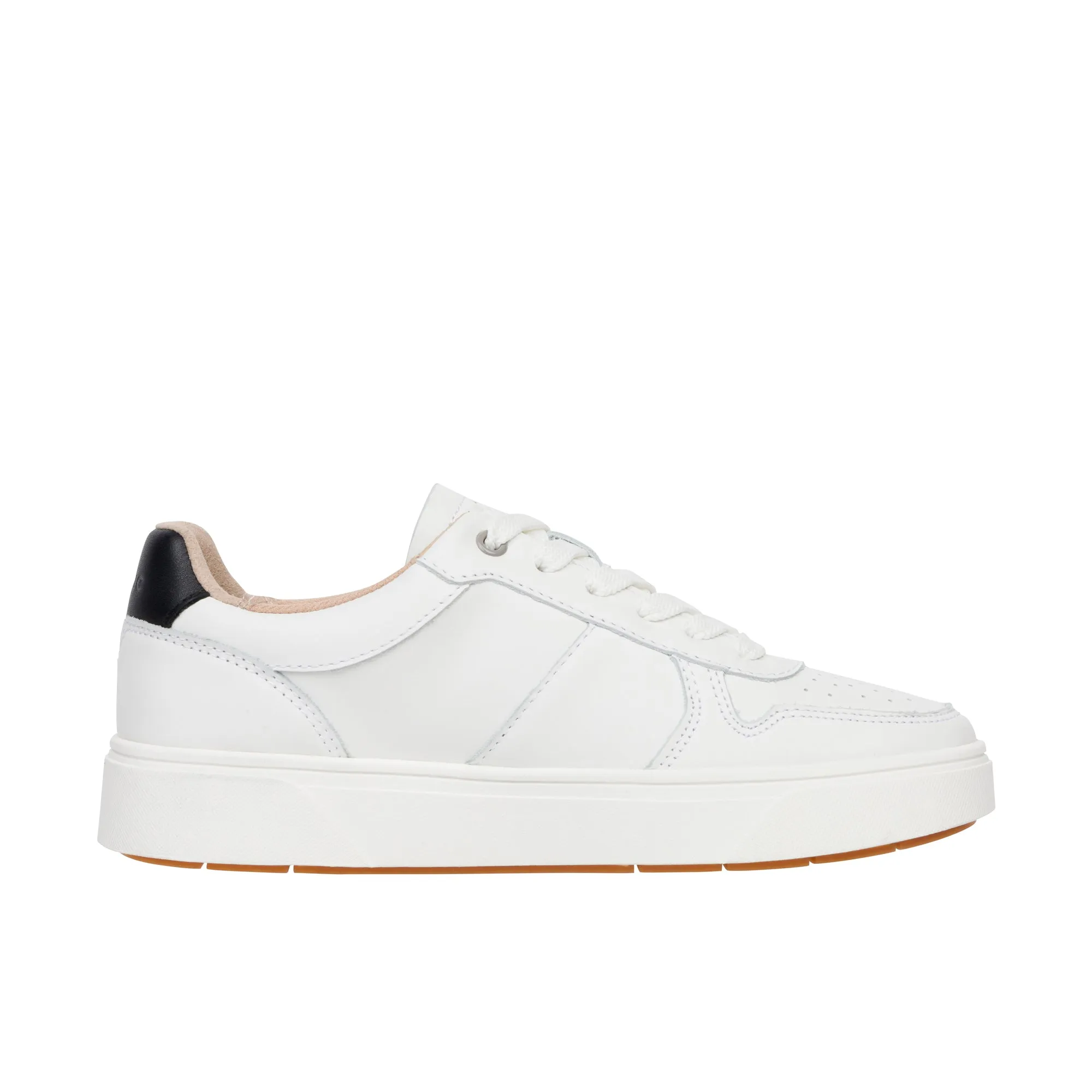 Vionic Womens Kimmie Court Sneaker White